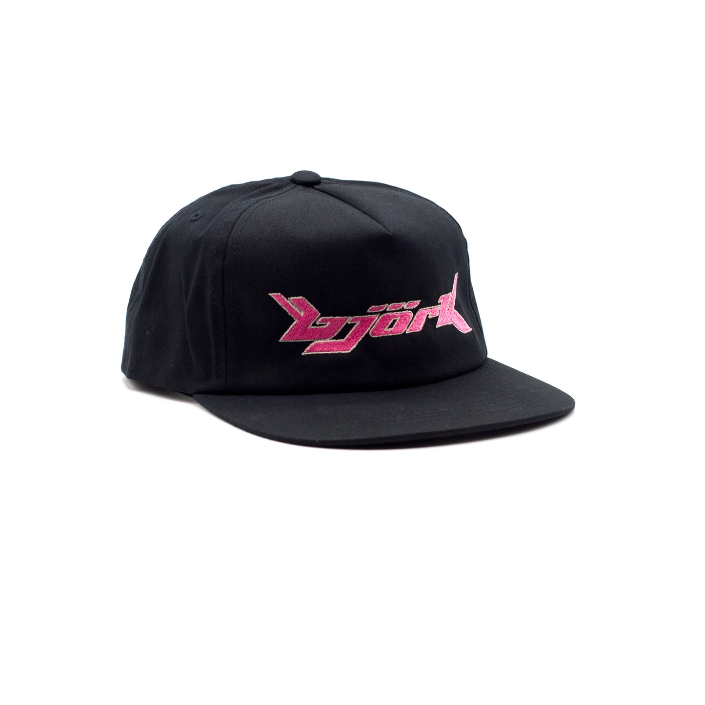 Bjork Vintage Snapback with eosine pink & off-white, 1 of 1, BJORK CAP, BJORK HAT, Bjork Vintage, Bjork Vintage Hat