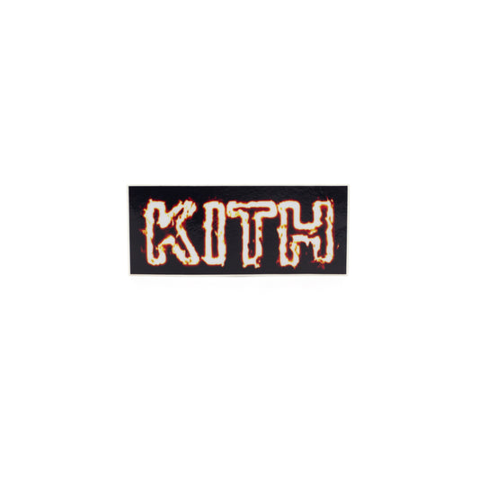 KITH FLAMES STICKER
