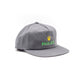 ROLEX CHARCOAL GRAY - UNSTRUCTURED 5-PANEL SNAPBACK HAT, ROLEX CLASSIC SNAPBACK, ROLEX CAP, ROLEX HAT