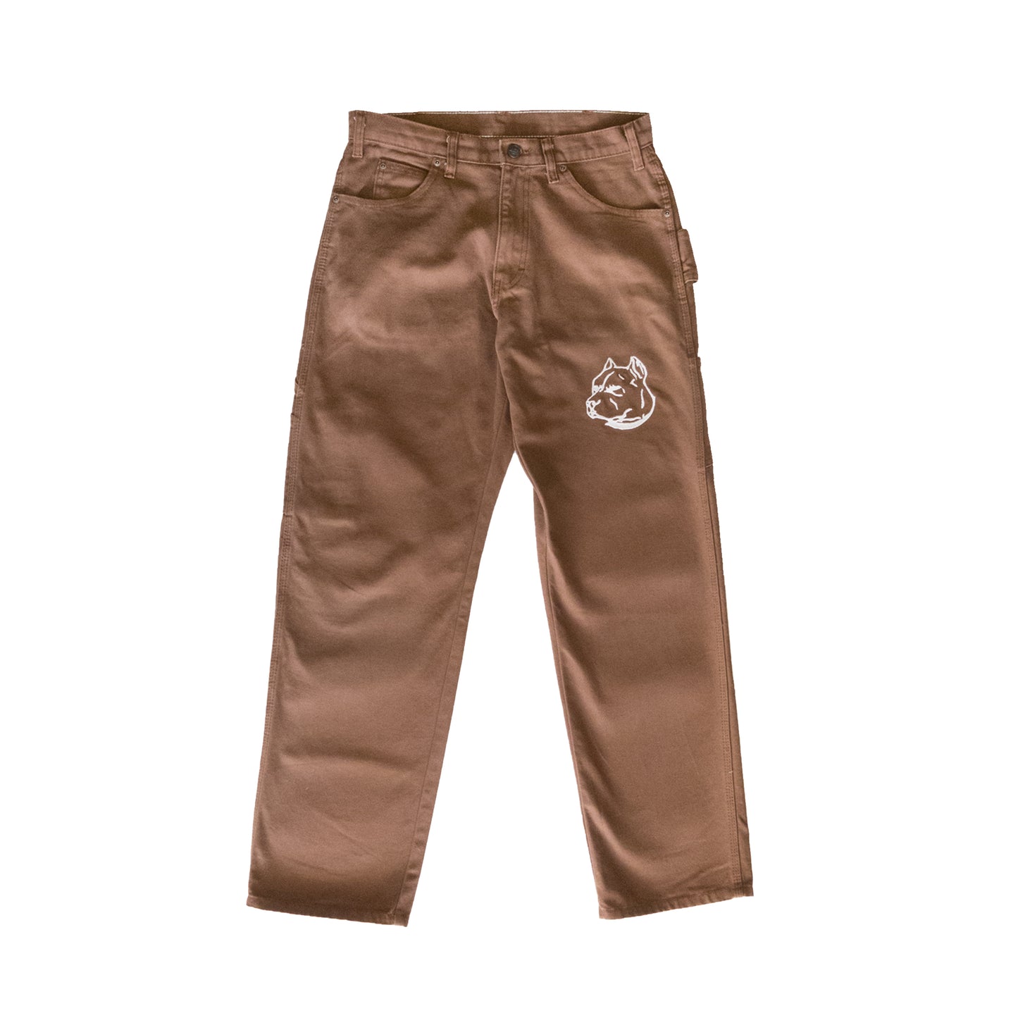 SHIVA CHOCOLATE CARPENTER PANT, SK8 baggy re-work on Dickies Carpenter Pants