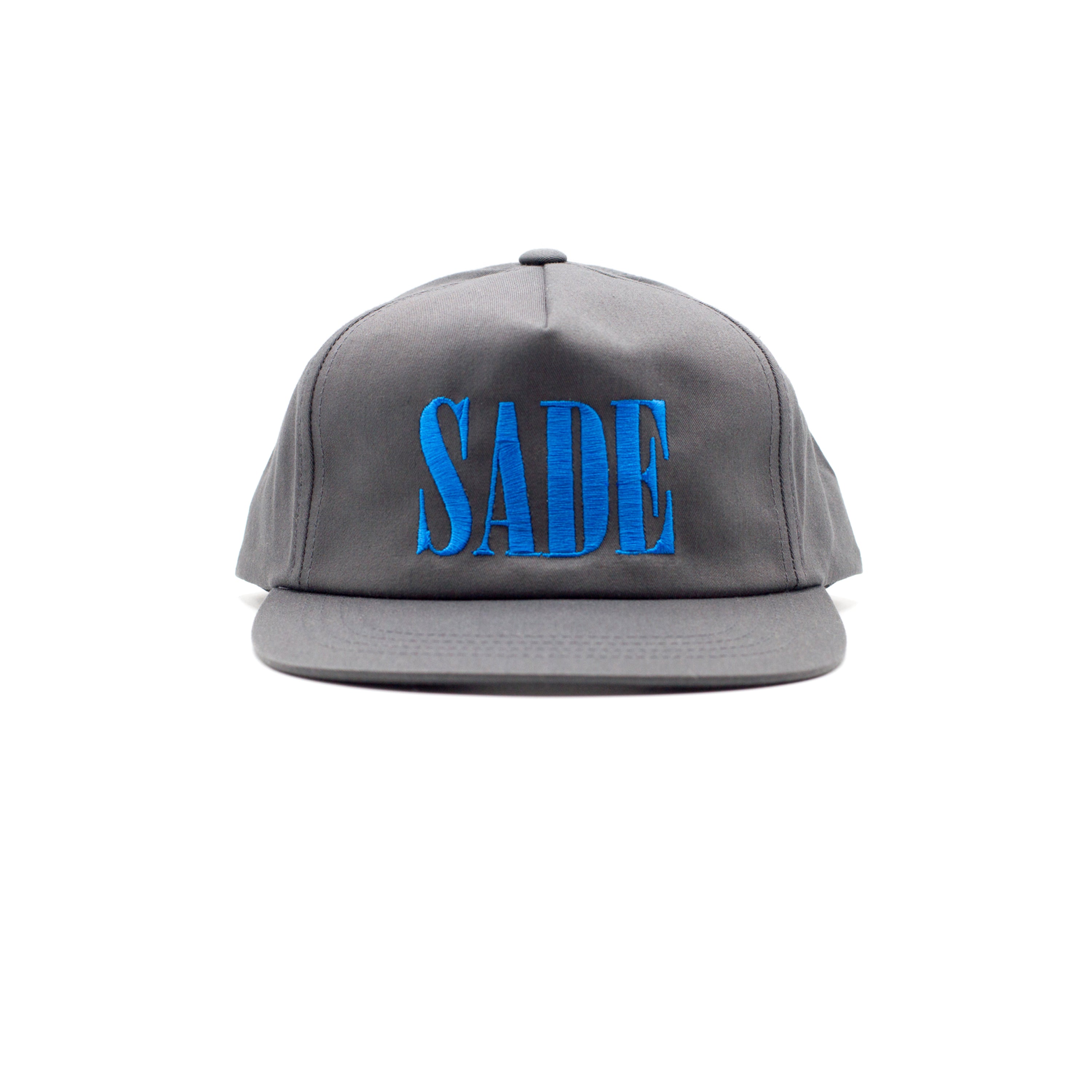 SADE CHARCOAL/BLUE - UNSTRUCTURED 5-PANEL SNAPBACK HAT